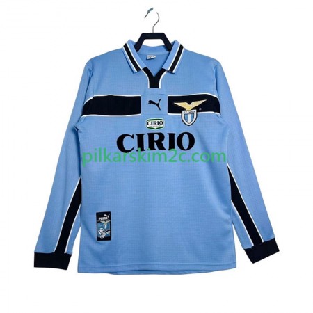 Koszulka SS SS LAZIO 1999 Retro Główna 1998 Koszulki Piłkarskie(L/S)
